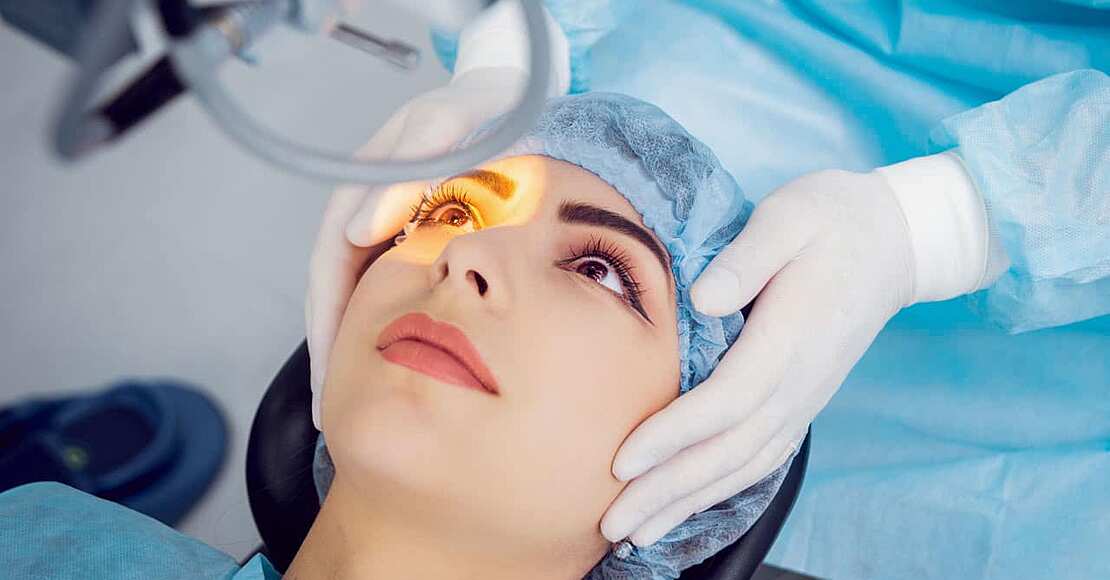 Voraussetzungen für Augenoperation